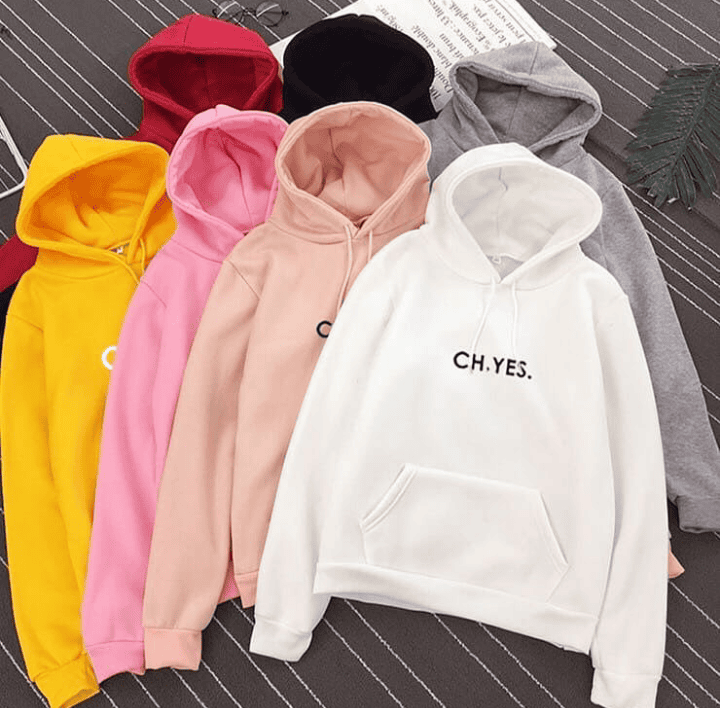 Printed Colorful Hoodies for Girls